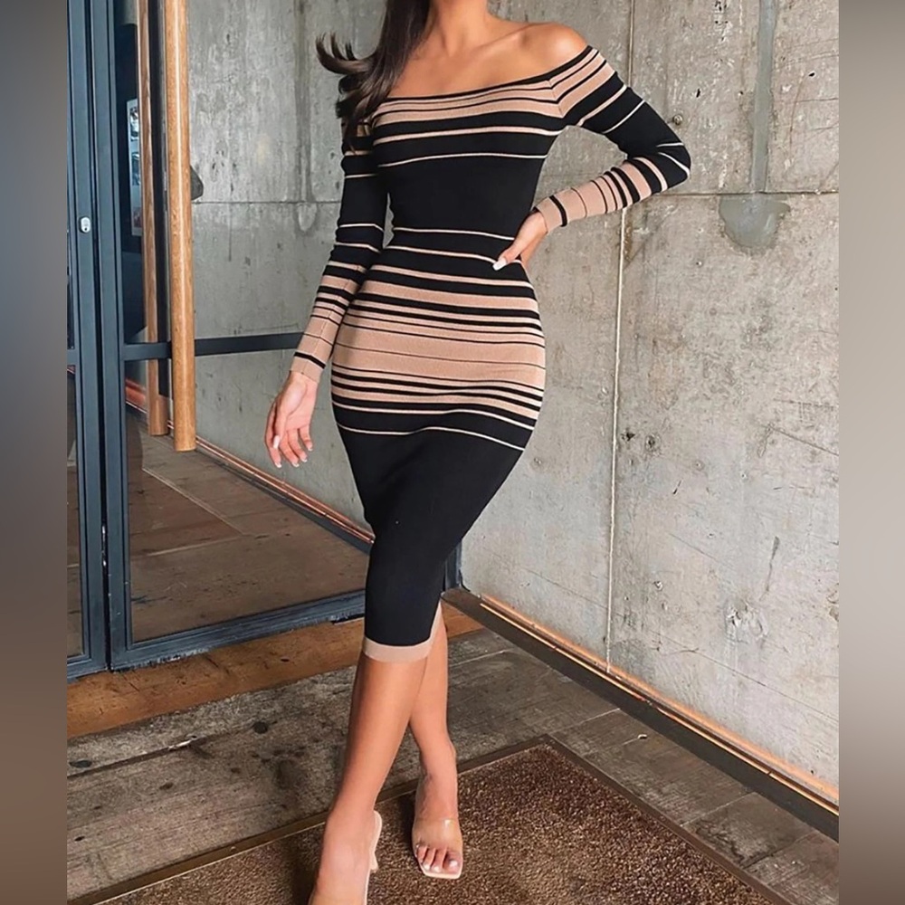 **Price Cut!** BRAND NEW!!! FASHIONNOVA- Catch Me Offline Sweater Dress!